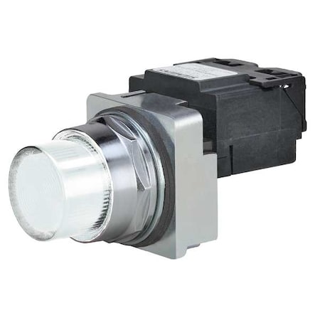 Siemens 52PL4GBXB - Pilot Light Complete, LED, 120 V, 30mm, WH
