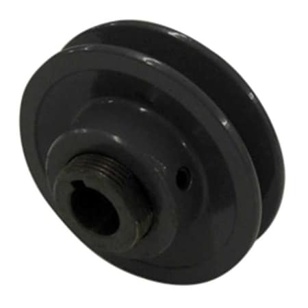 Essick Air 110291 - 1-1/8" Fixed Bore 2 Groove Variable Pitch Pulley 3.5" OD
