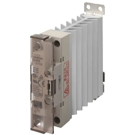 Omron G3PE-215B DC12-24 - Solid State Relay, 1 Phase, Screw Clamp, DIN Rail & Screw, Phototriac