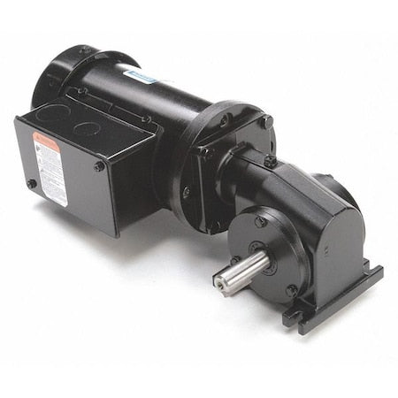 Leeson M1145129.00 - AC Gearmotor, 138 in-lb Max. Torque, 86 RPM Nameplate RPM, 208-230 V AC Voltage, 3 Phase