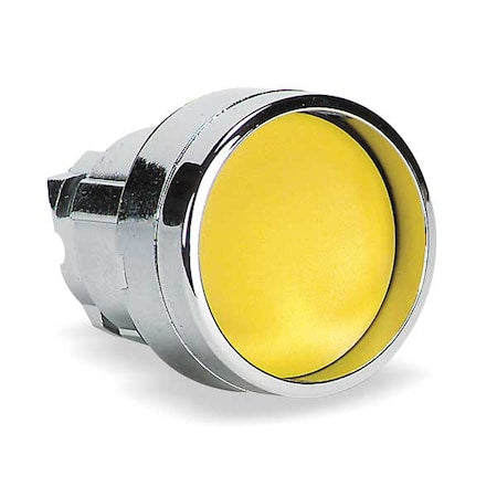 Schneider Electric ZB4BA56 - Push Button Operator, Recessed, Momentary Action, Not Applicable Release, Non-Illuminated, Yellow