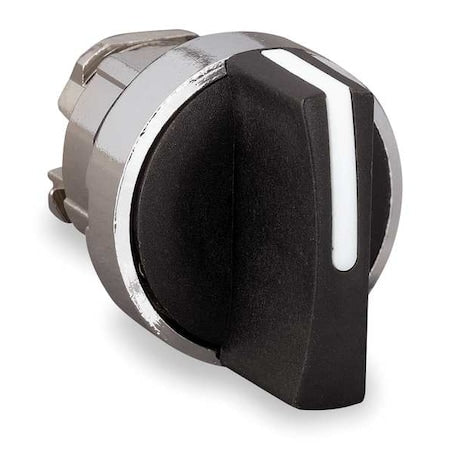 Schneider Electric ZB4BD7 - Short Handle Selector Switch,Blk,3 Pos,22mm