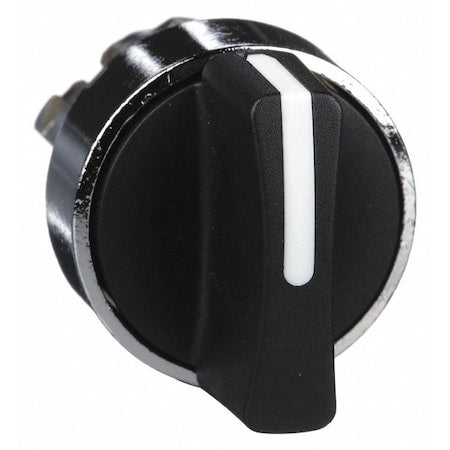 Schneider Electric ZB4BD2 - Short Handle Selector Switch,Blk,2 Pos,22mm