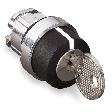 Schneider Electric ZB4BG6 - Non-Illum Selector Swtch,22mm,2 Pos,Keyd
