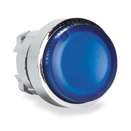 Schneider Electric ZB4BW16 - Push Button Operator, Extended, Momentary Action, Not Applicable Release, Illuminated, Blue