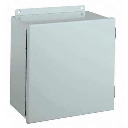 Wiegmann B080606CH - Screw Clamps Electrical Enclosures, 8 in H, 6 in D, 6 in W, 12, 13, Steel