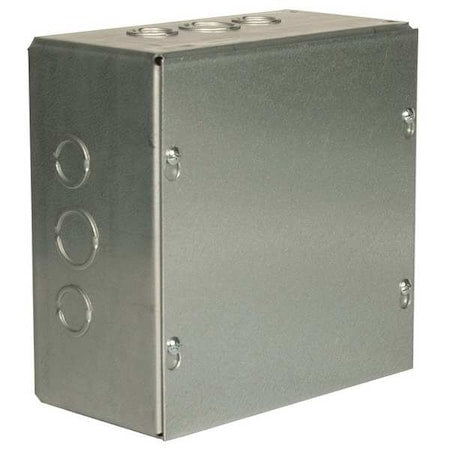 Wiegmann SC242408G - Captive Screws Electrical Enclosures, 24 in H, 8 in D, 24 in W, 1, Steel
