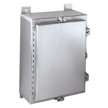 Wiegmann SSN4202008A - Padlockable Hasp with Clamps Electrical Enclosures, 20 in H, 8 in D, 20 in W, 12, 13, 3 R, 4, 4 X