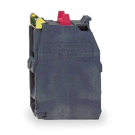 Schneider Electric ZBE204 - Contact Block,Black,2 NC,22mm,ZB4,ZB5
