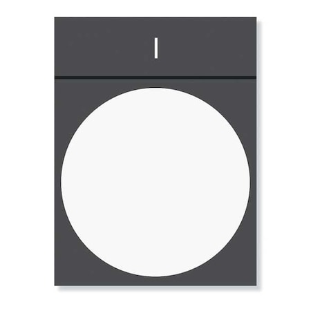 Schneider Electric ZBY2101 - Legend Plate,Blk/Red/Blk/Red,Rectangular