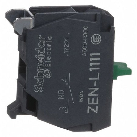 Schneider Electric ZENL1111 - 1 NO 22mm Screw-Clamp Push Button Contact Block