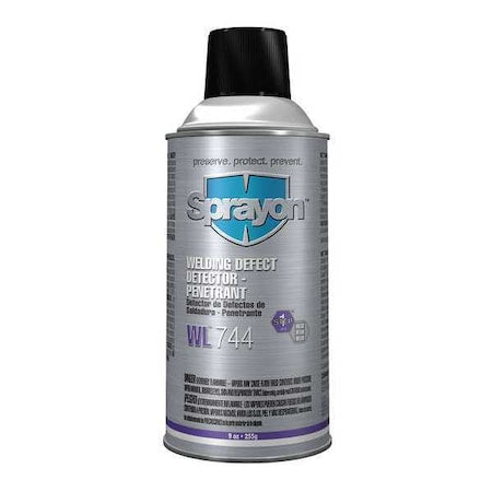 Sprayon WL744 - Welding Defect Detector Developer, 14 Oz.