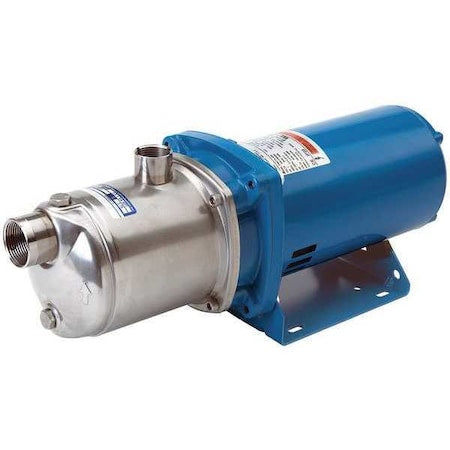 Goulds 5HM04N11T6PBQE - Booster Pump, 1 1/2 hp, 208 to 240/480 V AC, 3 Phase, 1-1/4 in NPT Inlet Size, 4 Stage