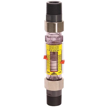 Hedland H629-628-R - Flowmeter, 1 MNPT, 4-28 GPM