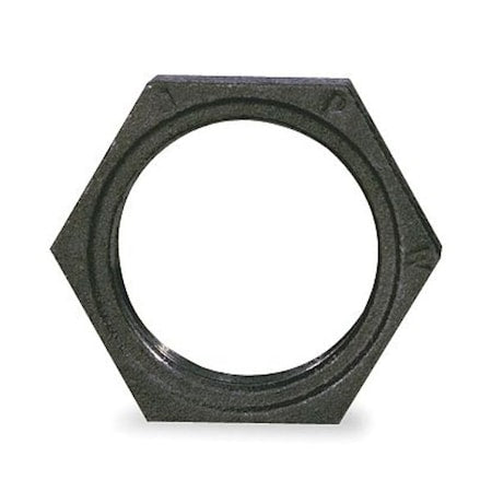 520-902HC - Hex Locknut Hex Locknut, 3/8" Pipe, FNPT, Malleable Iron, Class 150