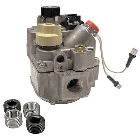 Robertshaw 700-434 - Gas Valve, NG/LP, Standing Pilot, 24 V, 3.5 in wc, Slow Opening, 0.2 A, -40 to 175 Degrees F