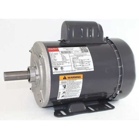 Dayton 6K418 - Capacitor-Start General Purpose Motor, 1 hp HP, 115/208-230 V AC Voltage, 56 HZ Frame
