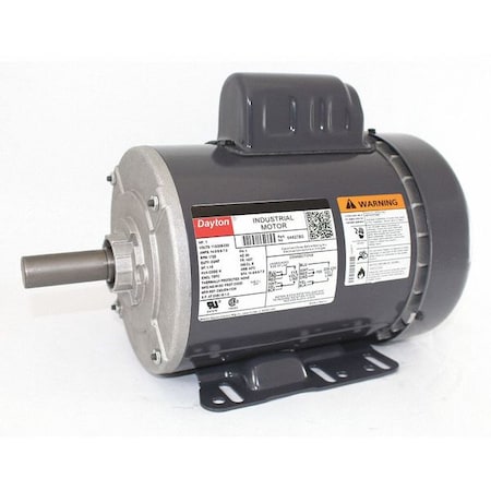 Dayton 6K827 - Capacitor-Start General Purpose Motor, 1 hp HP, 115/208-230 V AC Voltage, 143 T Frame