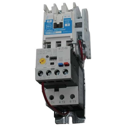 Eaton AN19BN0E5E005 - NEMA Magnetic Motor Starter, Non-Reversing, 1 NO, 208 V AC, 3 P