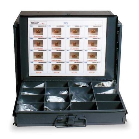 Aignep Usa 88970-03 - Tube Fitting Kit, Push-Fit, 1/4 in Tube OD, Brass