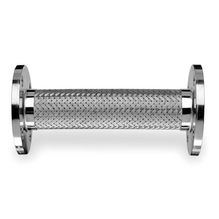 Hose Master G400PF090 - 4" Dia x 9" L 304 SS Flexible Metal Hose