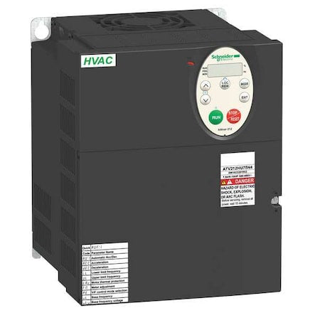 Schneider Electric ATV212HU75N4 - Variable Frequency Drive, 10 HP, 400-480 V, Altivar 212 AC Drive