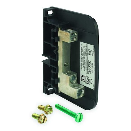 Square D SN0610 - Neutral Assembly, 240/600 VAC, 60/100 A
