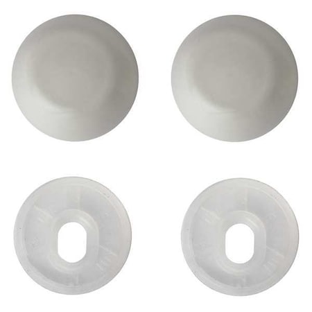 American Standard 034783-0200A - Bolt Cap Kit, Cover, White
