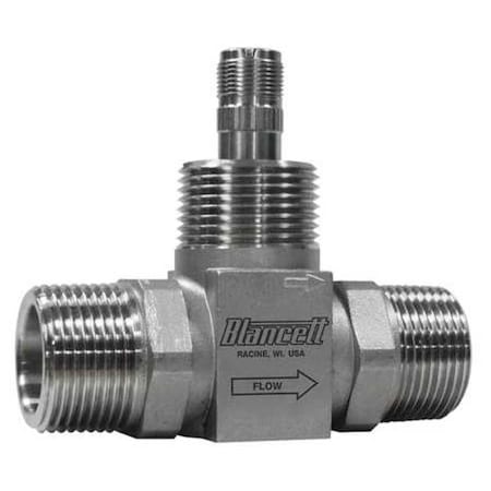 Blancett B111-120 - Flowmeter,Turbine,400 GPM,2 In FNPT
