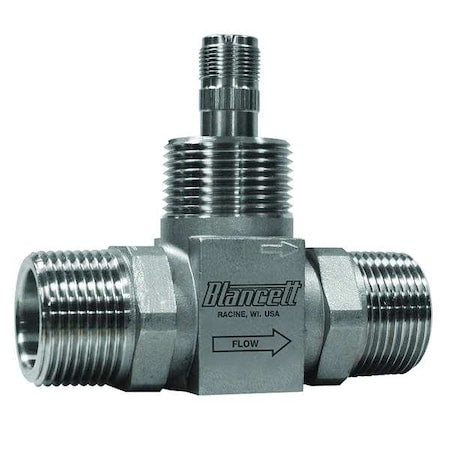 Blancett B110-875 - Flowmeter,Turbine,30 GPM,1 In MNPT
