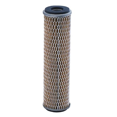 Parker FP330-10 - Pleated Filter Cartridge, 21 gpm, 10 Micron, 2-1/2" O.D., 29 5/8 in H