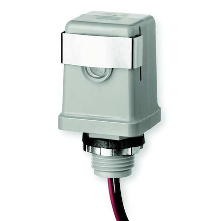 Intermatic K4123C - Fluorescent, HID, Incandescent Photocontrol, 4,150 W, Gray, 90 sec Max, 30 sec Min