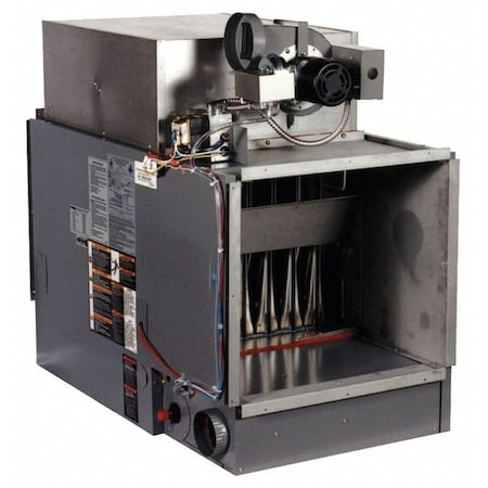 Dayton 6RJY6 - Gas-Fired Duct Furnace, Natural Gas, Power Vent Type, Fan Forced