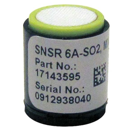 Industrial Scientific 17143595 - Gas Detector Sensor,Electrochem,SO2