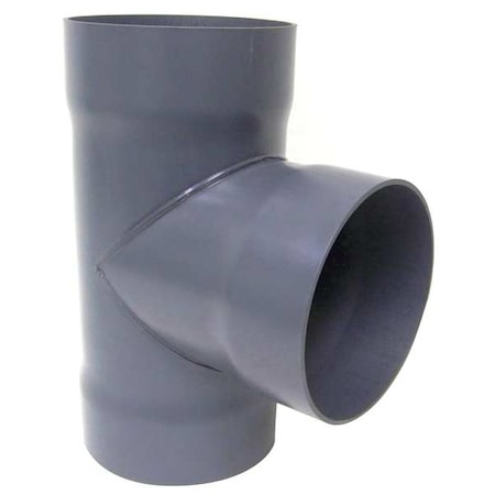 Plastic Supply PVCT10 - Duct Tee, 10 in Duct Dia, Type I PVC, 20-3/4" L