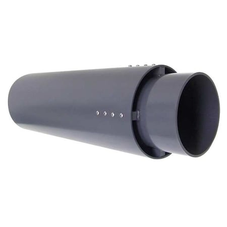 Plastic Supply PVCRCB10 - 10" PVC Rain Cap Style B