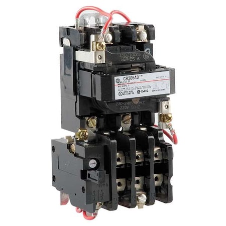 Ge CR306A003 - Magnetic Motor Starter, Non-Reversing, 240 V AC, 3 P