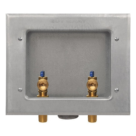 Guy Gray 82026 - Washing Machine Outlet Box Galvanized 1/2" MIP