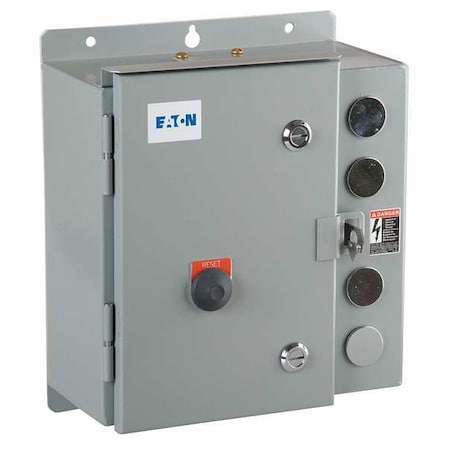 Eaton ECN0512CAA-R63/D - NEMA Magnetic Motor Starter, Non-Reversing, 1 NC/1 NO, 480 V AC, 3 P