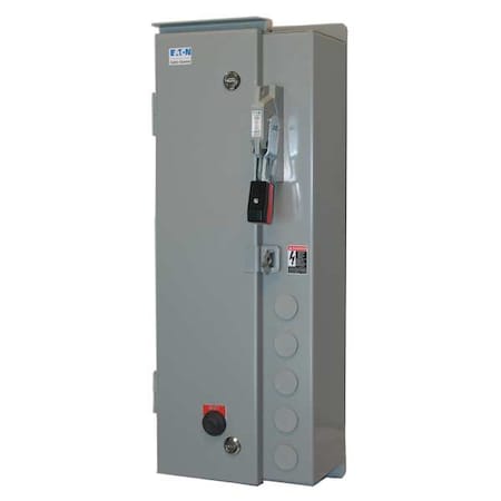 Eaton ECN0518CAA-R63/CL30 - NEMA Magnetic Motor Starter, Non-Reversing, 1 NC/1 NO, 480 V AC, 3 P