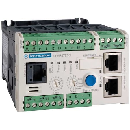 Schneider Electric LTMR100EBD - Motor Controller, 1 NC/4 NO, 5 A Min current, 100 A Max current, 690 V AC