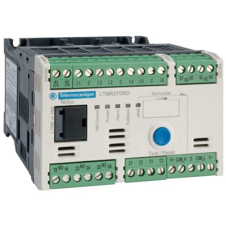 Schneider Electric LTMR08DFM - Motor Controller, 1 NC/4 NO, 0.40 A Min current, 8 A Max current, 690 V AC