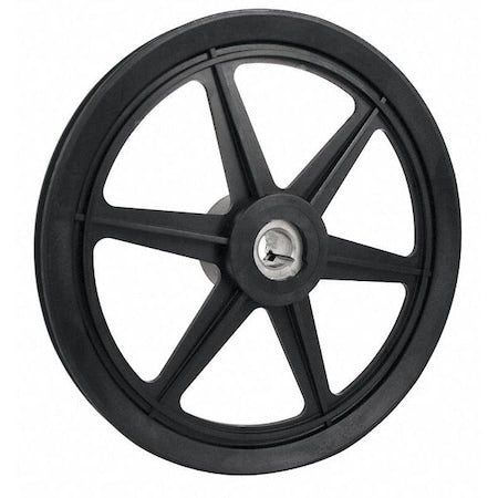 Fenner Drives AFD94100 - 1 in Fixed Bore 1 Groove Standard V-Belt Pulley 9.25 in OD