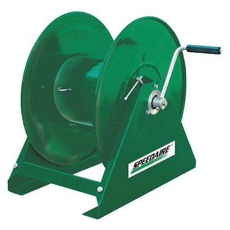 Speedaire 6WA77 - Hand Crank Hose Reel,Green,3000 psi