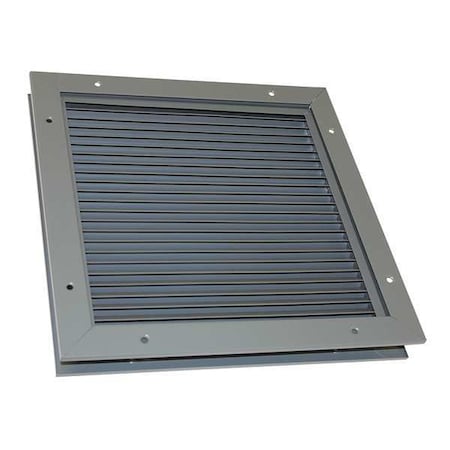 Dayton 6WRJ1 - Door Louver,14-1/8 H,16-1/4 W,Steel