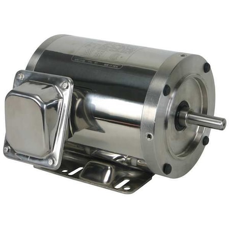 Dayton 6WY29 - Washdown Motor,3 Ph,TENV,1/3 HP,3500 rpm