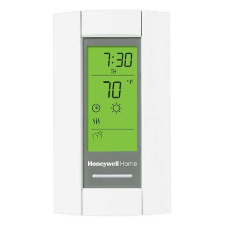Honeywell Home TL8230A1003 - Line Voltage Thermostat, Open on Rise, Vertical, 40 Degrees to 86 Degrees F, DPST, 208 V AC