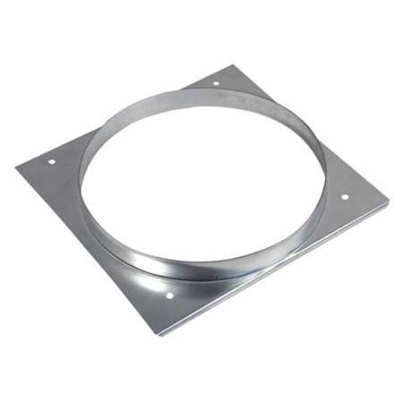 Dayton 6WZP3 - Round Duct Connector,8 In,Galv Steel