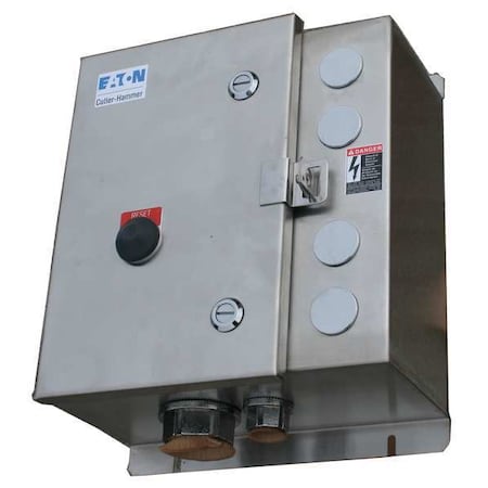 Eaton ECN0544TAA-R63/F - NEMA Magnetic Motor Starter, Non-Reversing, 1 NC/1 NO, 24 V AC, 3 P