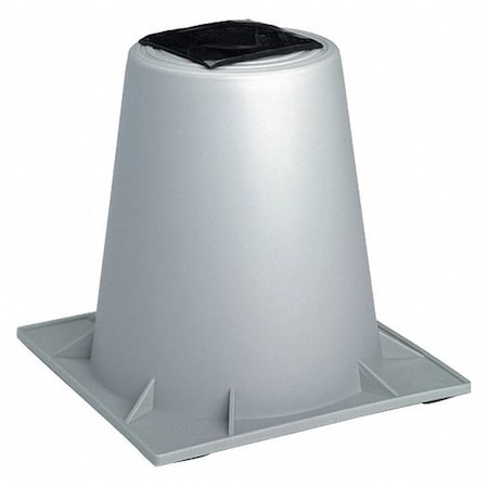 Diversitech HPR-3 - Heat Pump Riser, 500 lb Limit, Gray